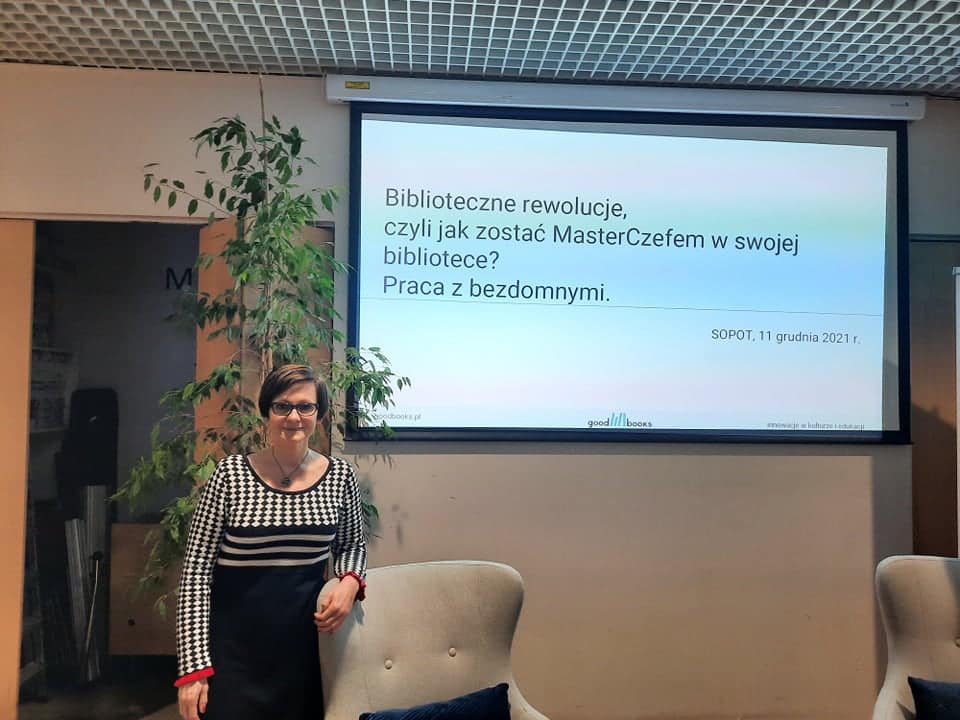 Praca z bezdomnymi w bibliotece