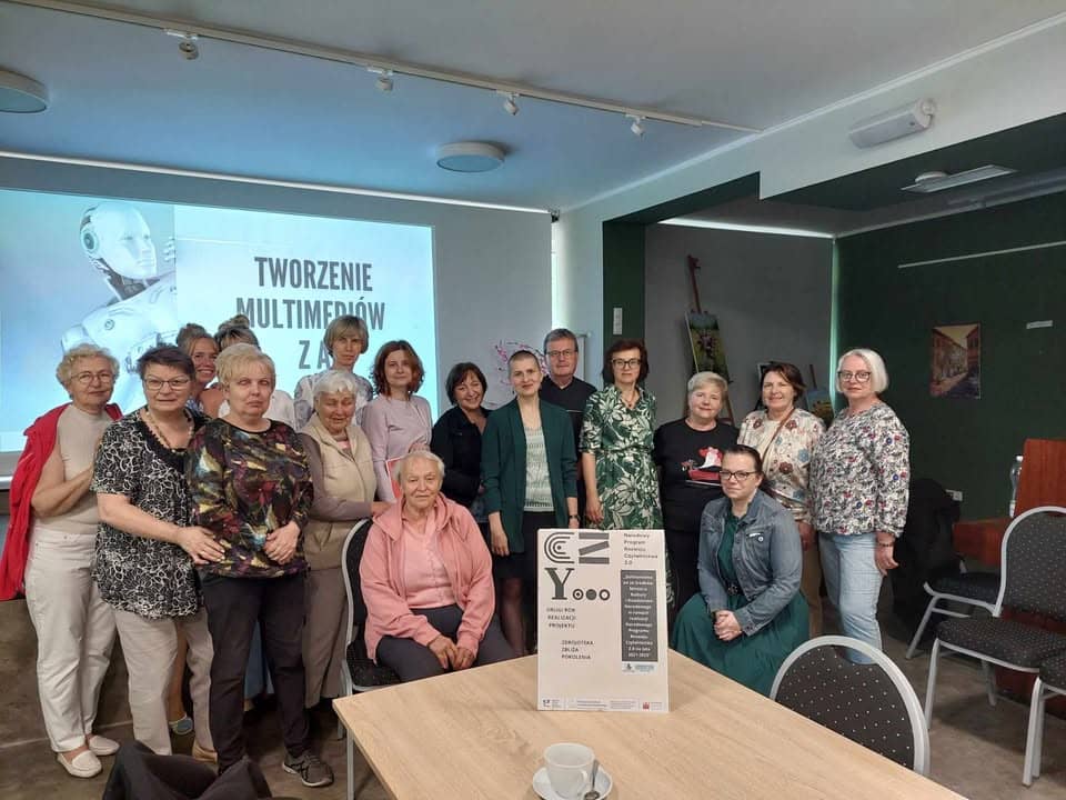 Warsztaty ze sztucznej inteligencji dla Seniorów w Szczawnie-Zdroju