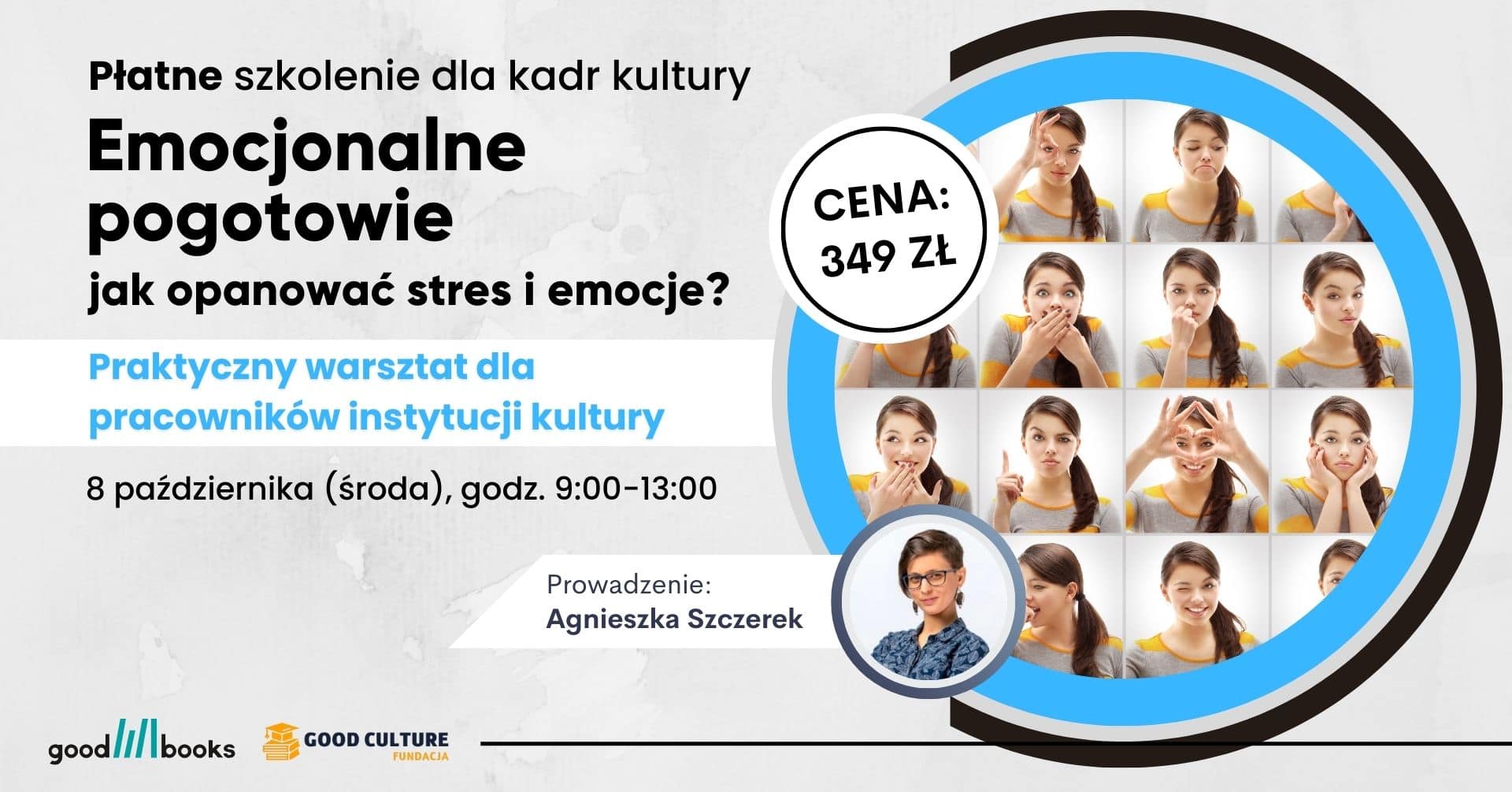 Zapisz się na płatne szkolenie „Emocjonalne pogotowie – jak opanować stres i emocje?”