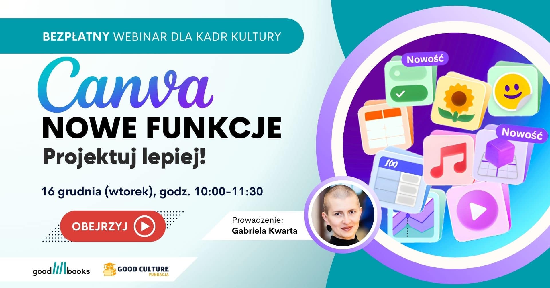 Projektuj lepiej! CANVA - nowe funkcje