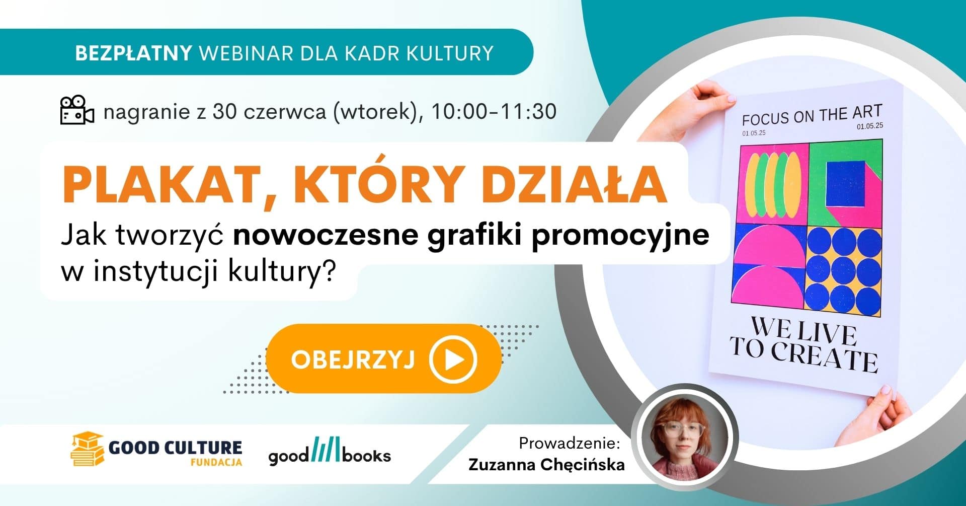 Plakat, który działa. Jak tworzyć nowoczesne grafiki promocyjne w instytucji kultury?